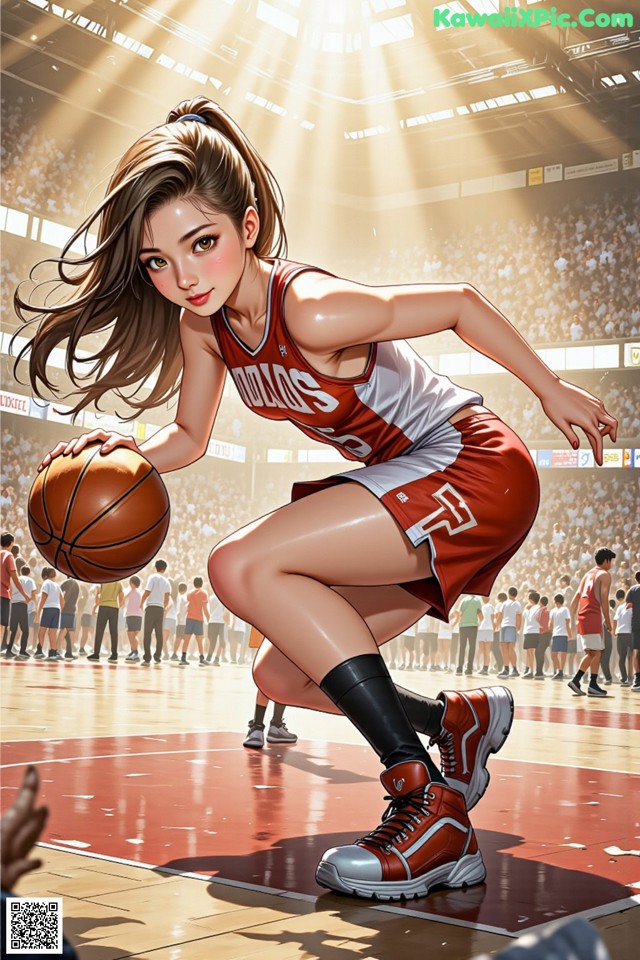 Hentai - Delicate Poise in the Game of Hoops Set.1 20250131 Part 13