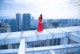 Beauty Crystal Lee ventured into blooming on the roof of a high-rise building (8 photos) P1 No.159f39