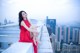 Beauty Crystal Lee ventured into blooming on the roof of a high-rise building (8 photos) P8 No.109d3f