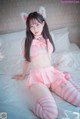Myua 뮤아, [DJAWA] Catgirl in Pink Set.01 P1 No.a45282