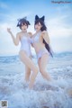 Coser @ 抖 娘 - 利 世: 獒 犬 海边 泳装 (41 photos) P2 No.6b916a